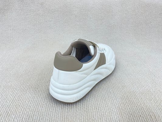Microfiber Women Sneakers Genuine Leather