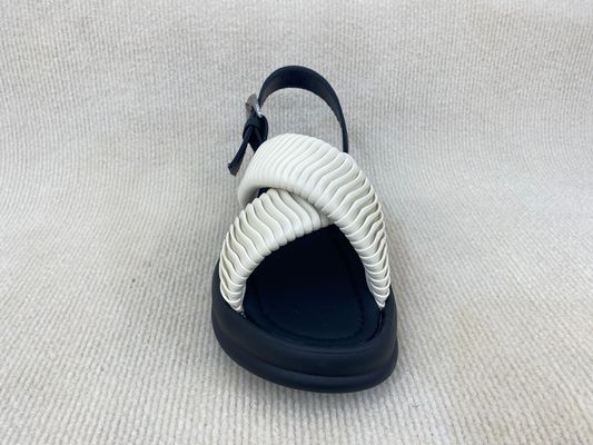 সাদা মহিলাদের ফ্যাশন ফ্লপস ফ্ল্যাট হিল